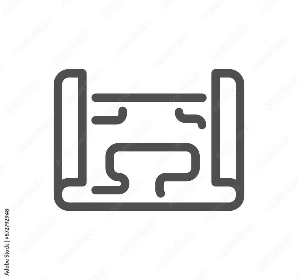 Global navigation related icon outline and linear vector.
Global navigation related icon outline and linear vector.