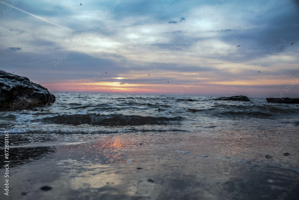Obraz premium Sea, seashore - Europe, Romania, Constanta region