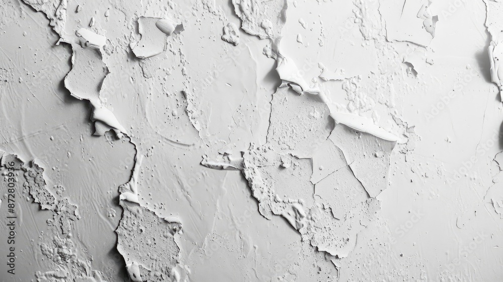Obraz premium Wall texture in white plaster