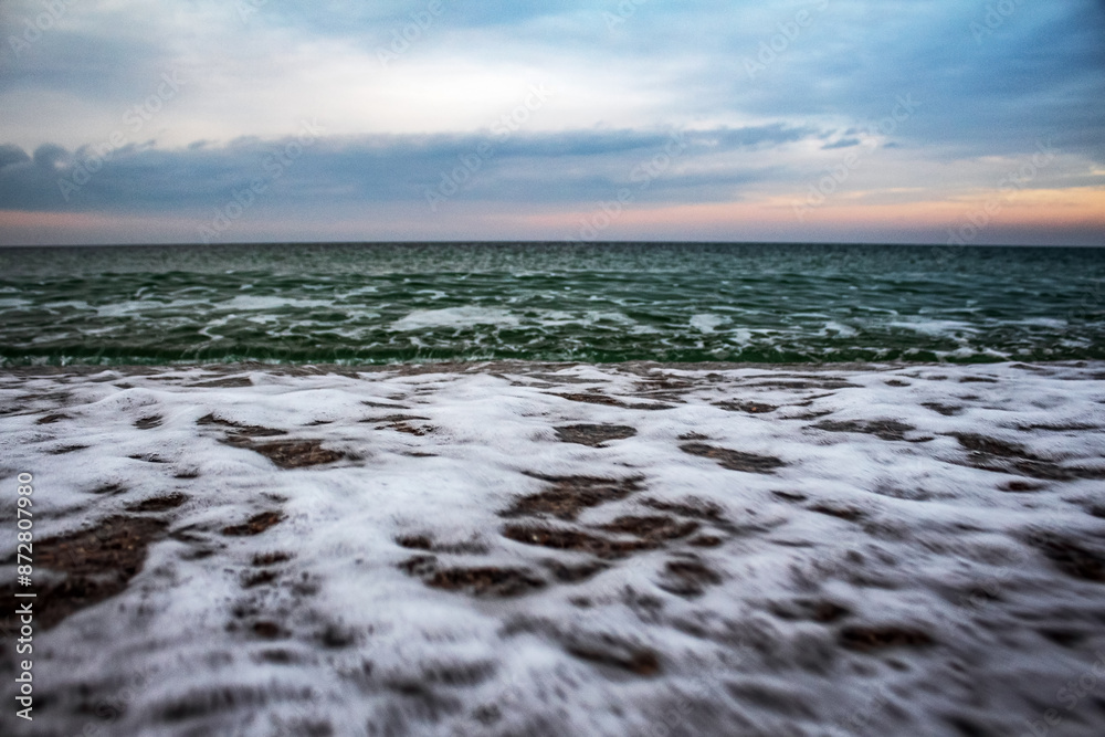 Naklejka premium Sea, seashore - Europe, Romania, Constanta region