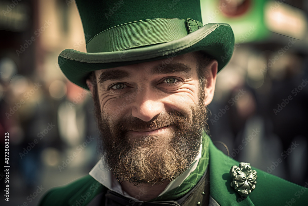 Saint Patrick's Day celebration season, Irish people favorite holiday atmosphere, Generative AI picture Saint Patrick's Day celebration season, Irish people favorite holiday atmosphere, Generative AI picture