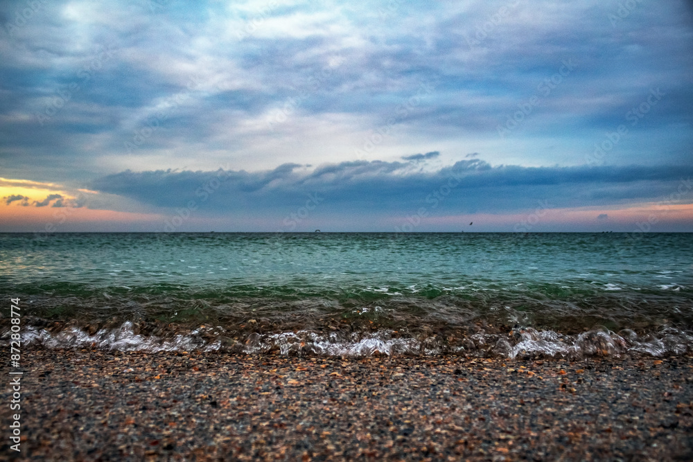 Sea, seashore - Europe, Romania, Constanta region Sea, seashore - Europe, Romania, Constanta region