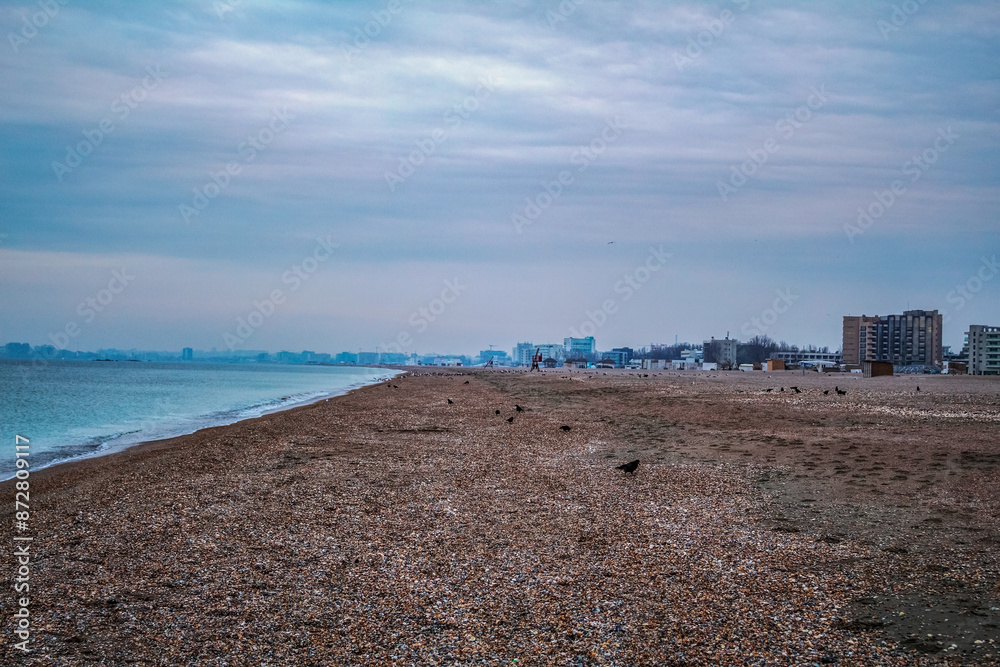 Obraz premium Sea, seashore - Europe, Romania, Constanta region