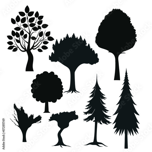 Tree sihlouette