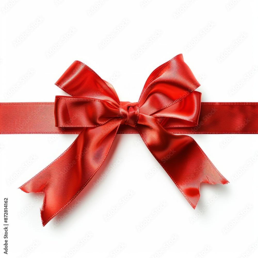 Red Ribbon With a Bow Red Ribbon With a Bow