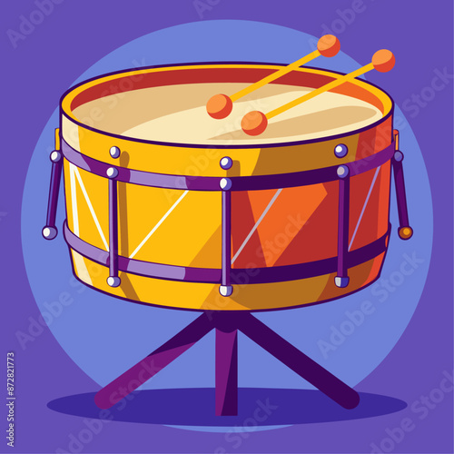 timpani clipart cartoon Illustration drawing