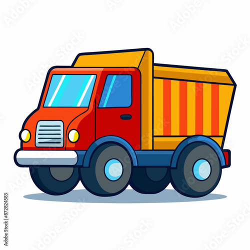 truck clipart cartoon Illustration drawing