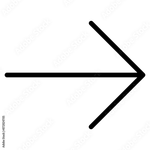 Line Arrow vector