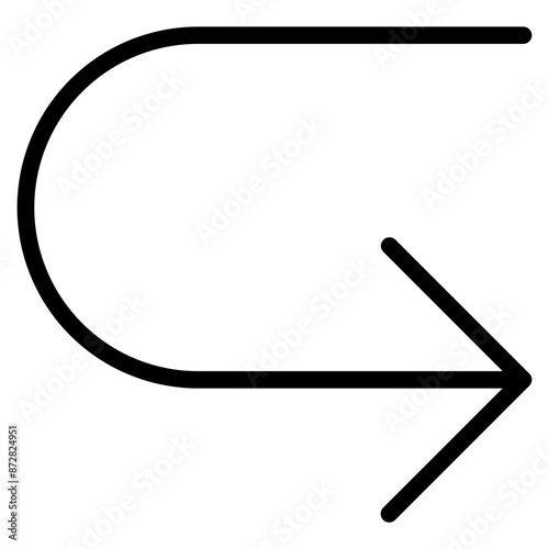 Line Arrow vector