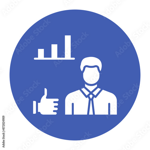 Motivation vector icon. Can be used for Business Training iconset.