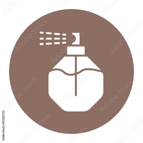 Perfume vector icon. Can be used for Skincare iconset.