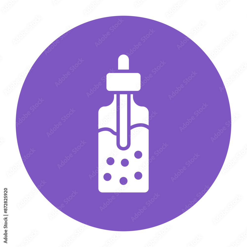 Fototapeta premium Essence vector icon. Can be used for Skincare iconset.