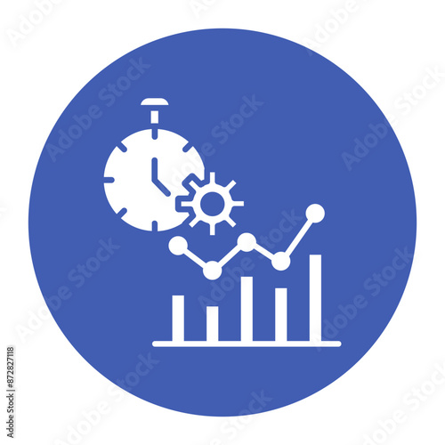 Productivity vector icon. Can be used for Home Based Business iconset.