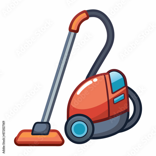 vacuum cleaner clipart cartoon Illustration drawing