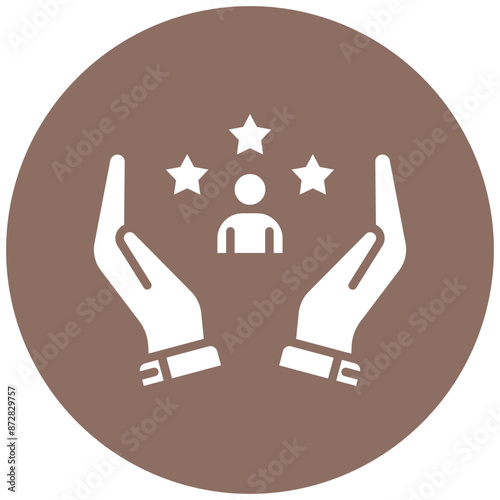 Loyalty vector icon. Can be used for Personality Traits iconset.