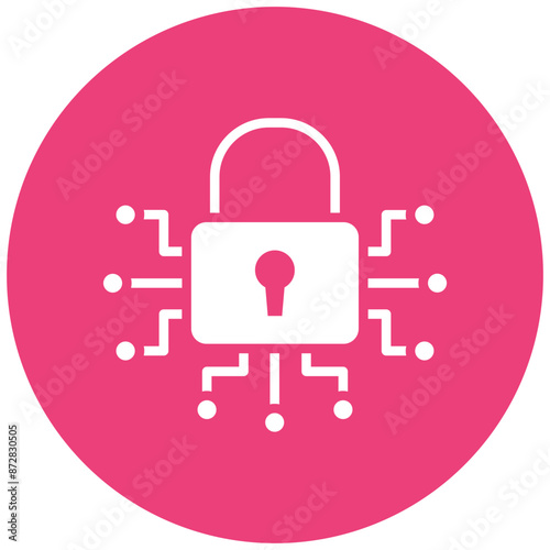 Network Encryption vector icon. Can be used for Networking iconset.