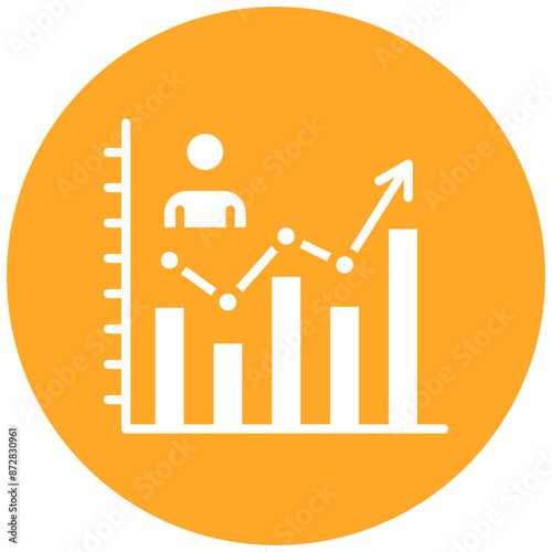 Market Leadership vector icon. Can be used for Business Analytics iconset.