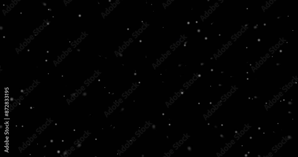 Shiny shimmering grain dust particles floating dark room 4K. Fluid abstract dust flying randomly realistic snow glare winter morning flare sparkles light background. VFX overlay asset steam mist bg
Shiny shimmering grain dust particles floating dark room 4K. Fluid abstract dust flying randomly realistic snow glare winter morning flare sparkles light background. VFX overlay asset steam mist bg