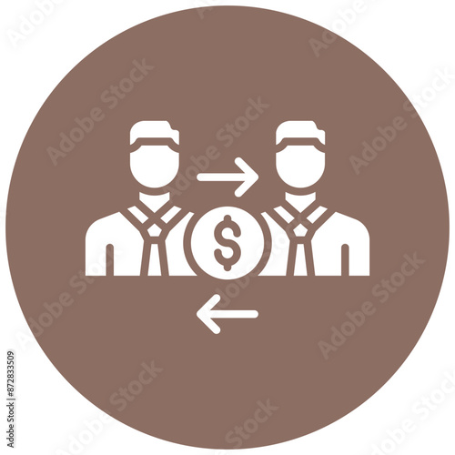 Pay-to-Play Scheme vector icon. Can be used for Corruption iconset.