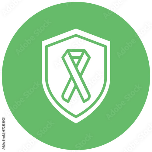 Cancer Prevention vector icon. Can be used for Chemotherapy iconset.
