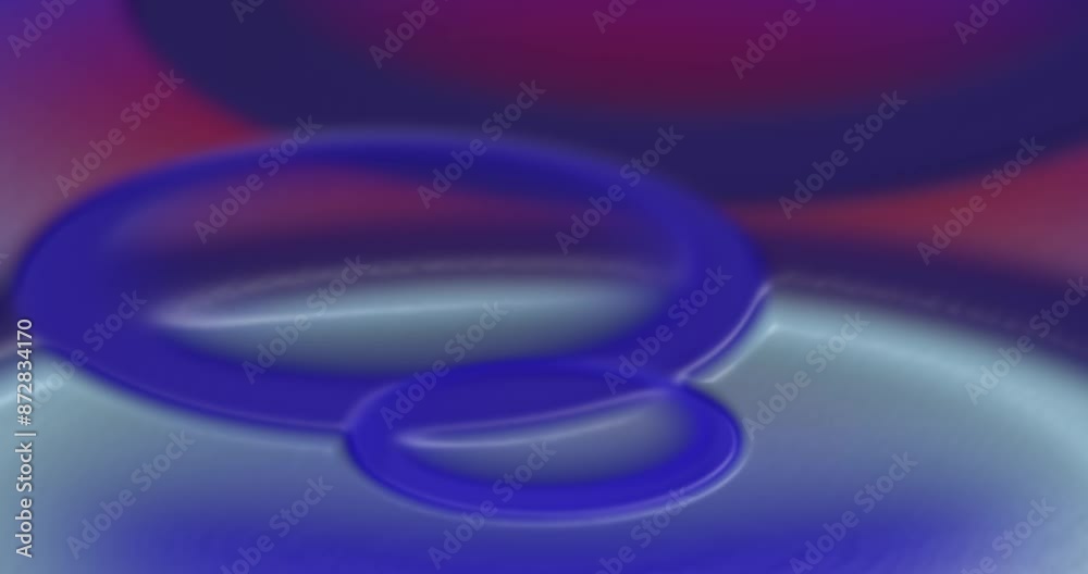 Animazione astratta di linee e cerchi con molti colori   e movimenti a spirale