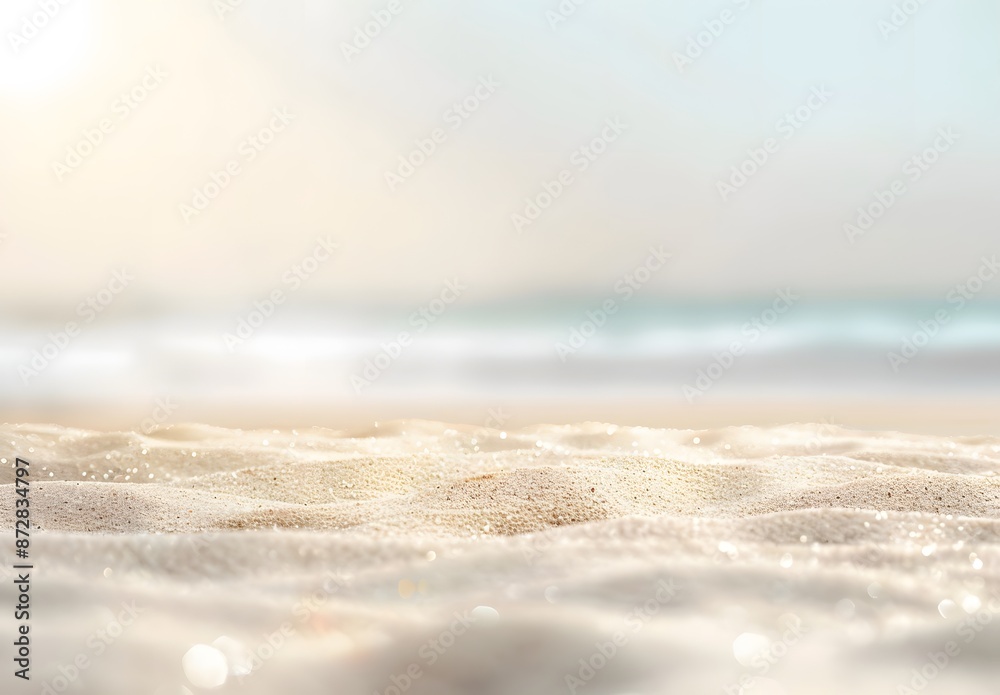 Blurred Summer Beach Sand Background Blurred Summer Beach Sand Background