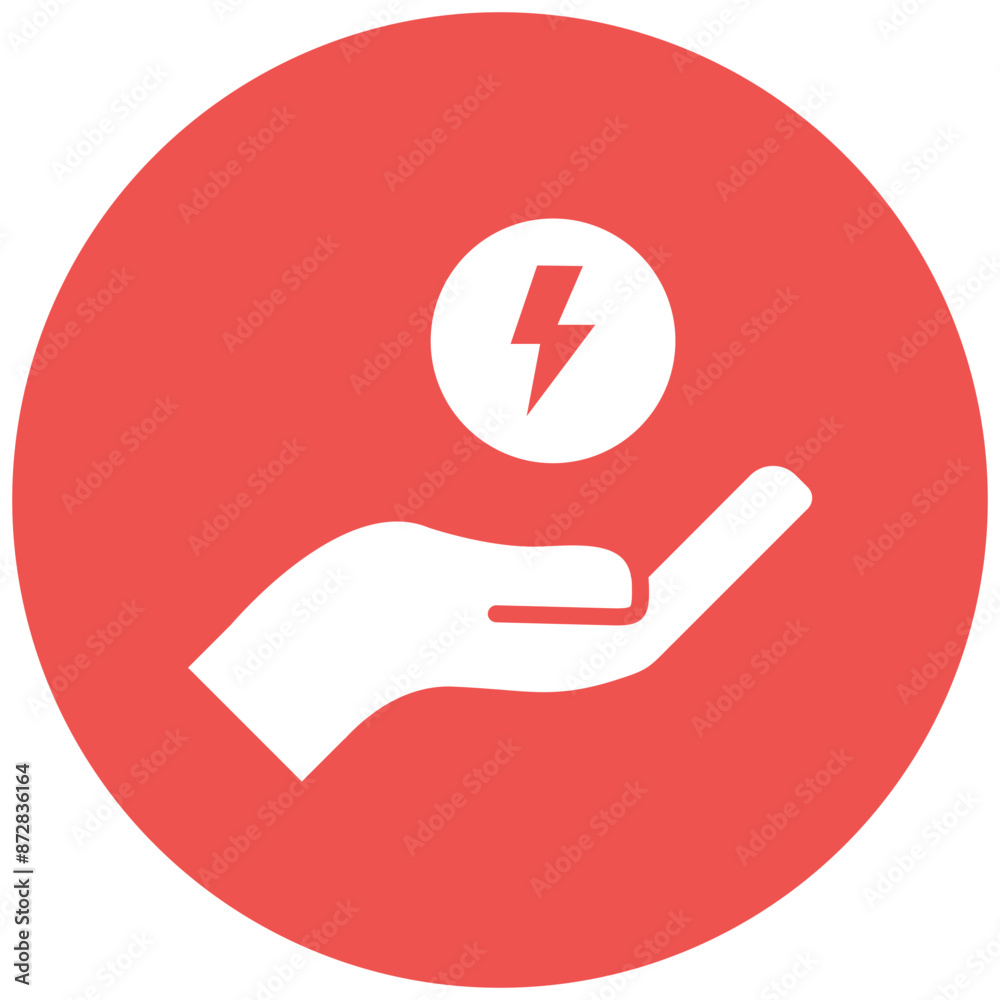 Energy vector icon. Can be used for Manufacturing iconset. Energy vector icon. Can be used for Manufacturing iconset.