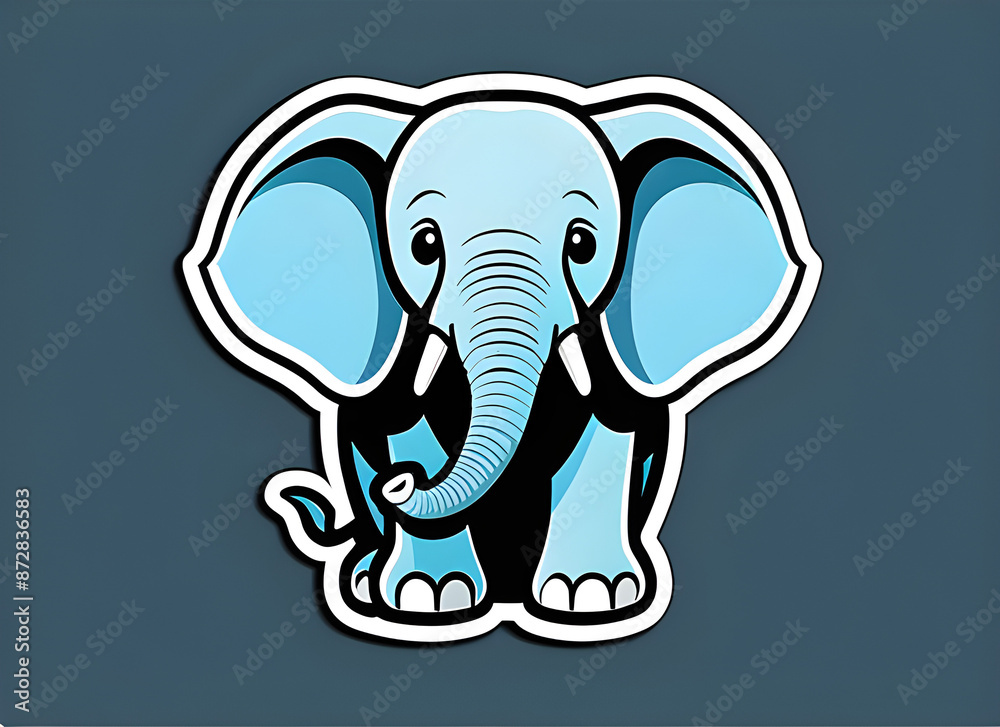 Fototapeta premium elephant generative ai