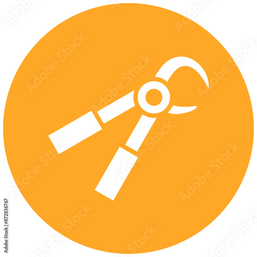 Forceps vector icon. Can be used for Shoemaker iconset.