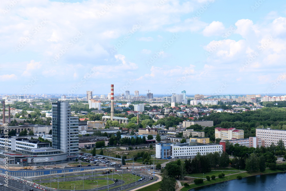 Obraz premium Minsk Belarus 24 06 2223 Minsk is the capital and largest city of Belarus, the administrative center of the Minsk region.
