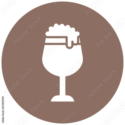 Craft Beer vector icon. Can be used for Bowling iconset.