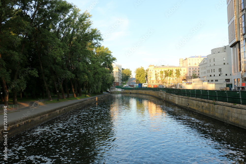Naklejka premium Minsk Belarus 24 06 2223 Minsk is the capital and largest city of Belarus, the administrative center of the Minsk region.