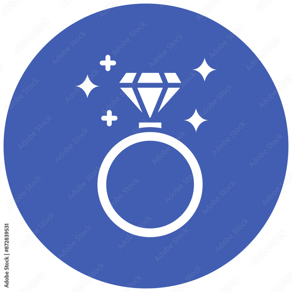 Diamond Ring vector icon. Can be used for Luxury iconset. Diamond Ring vector icon. Can be used for Luxury iconset.