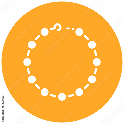 Pearl vector icon. Can be used for Luxury iconset.
