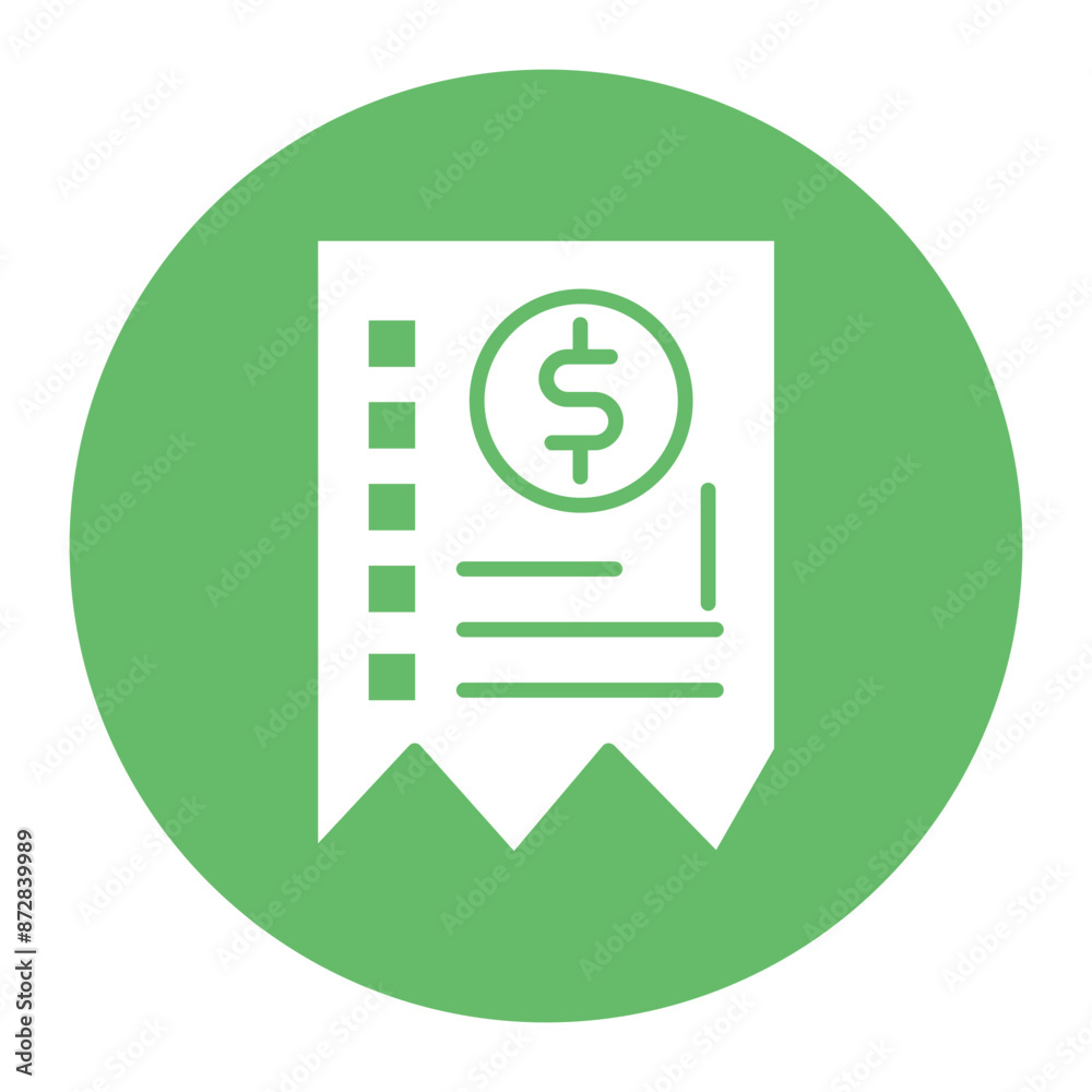 Dollar Bill vector icon. Can be used for Trading iconset. Dollar Bill vector icon. Can be used for Trading iconset.