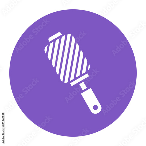 Lint Roller vector icon. Can be used for Laundry iconset.