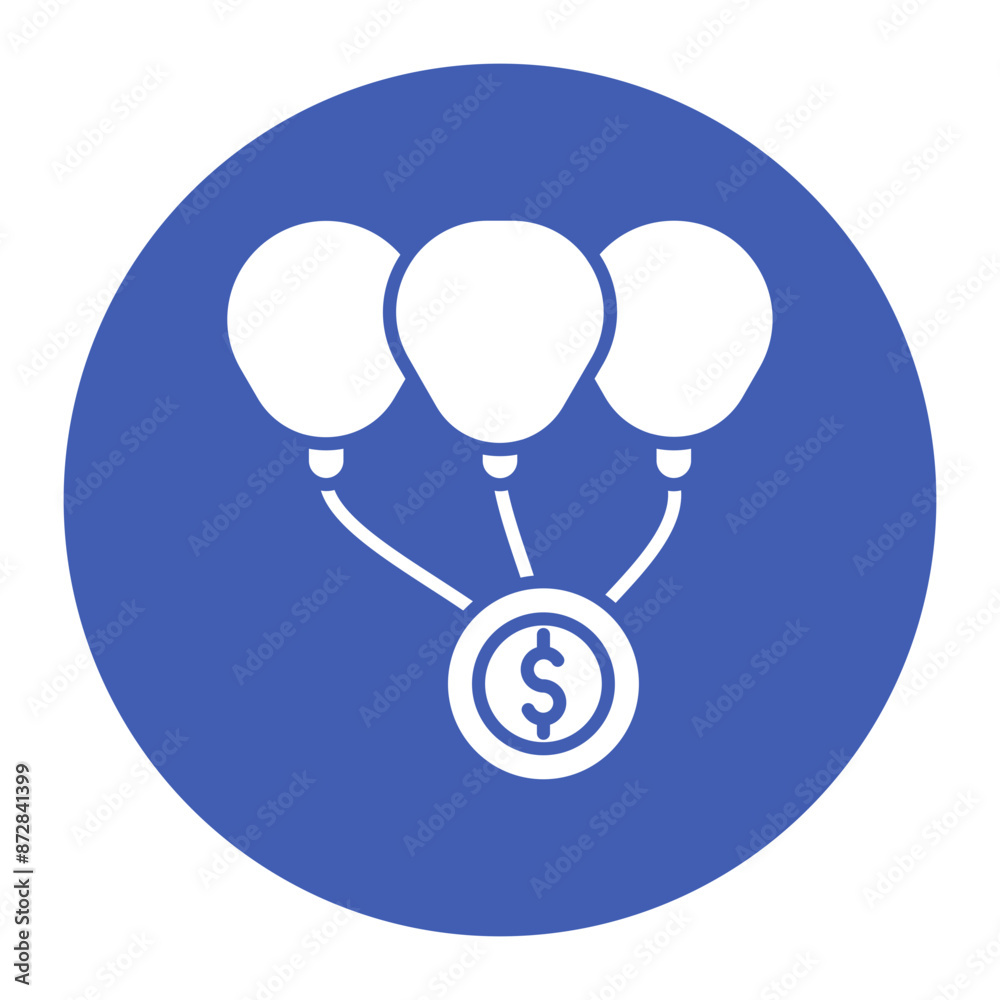Balloon Loan vector icon. Can be used for Credit And Loan iconset. Balloon Loan vector icon. Can be used for Credit And Loan iconset.