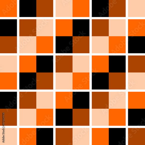 Seamless abstract geometric pattern. Vector Illustration.
