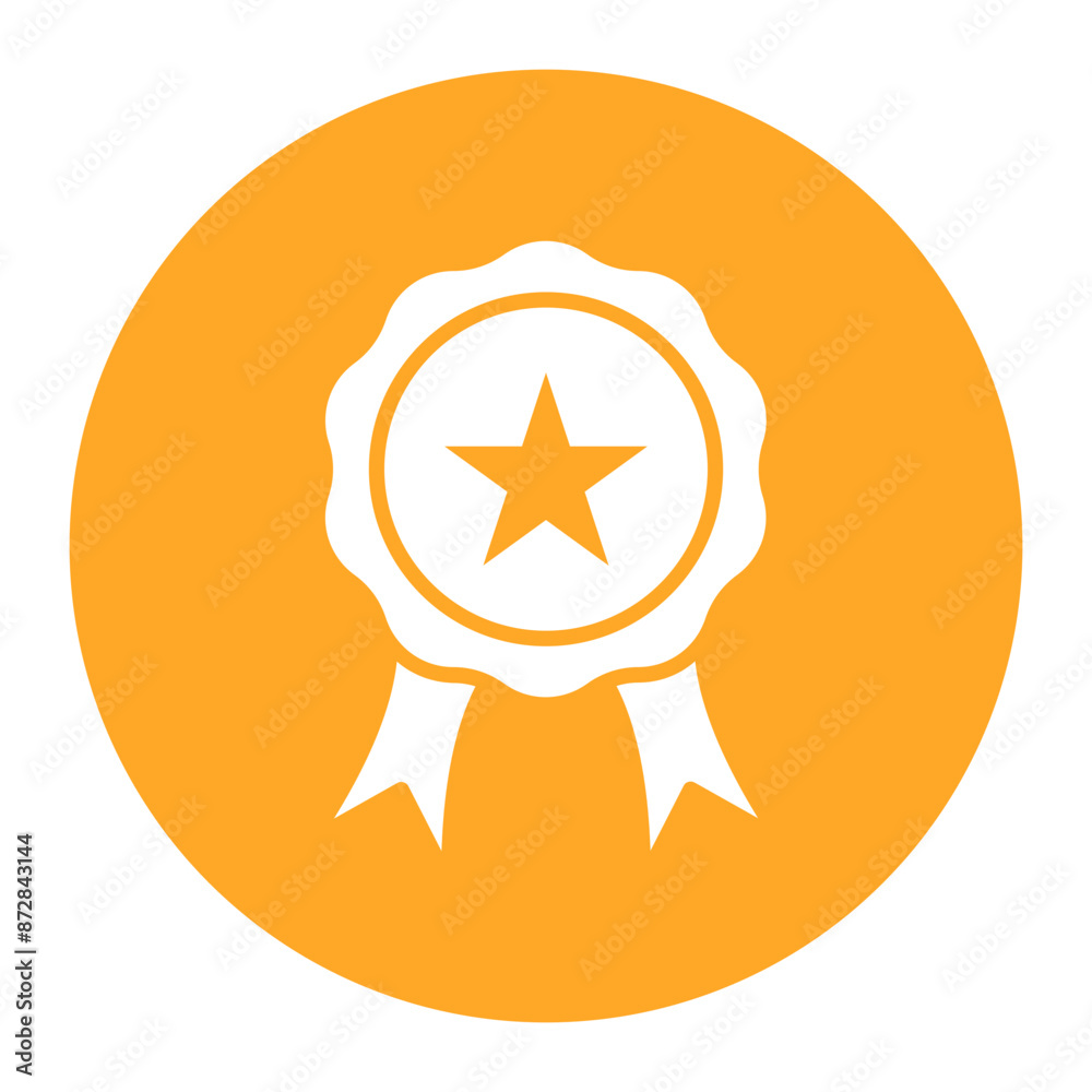 Badge vector icon. Can be used for Business and Finance iconset.