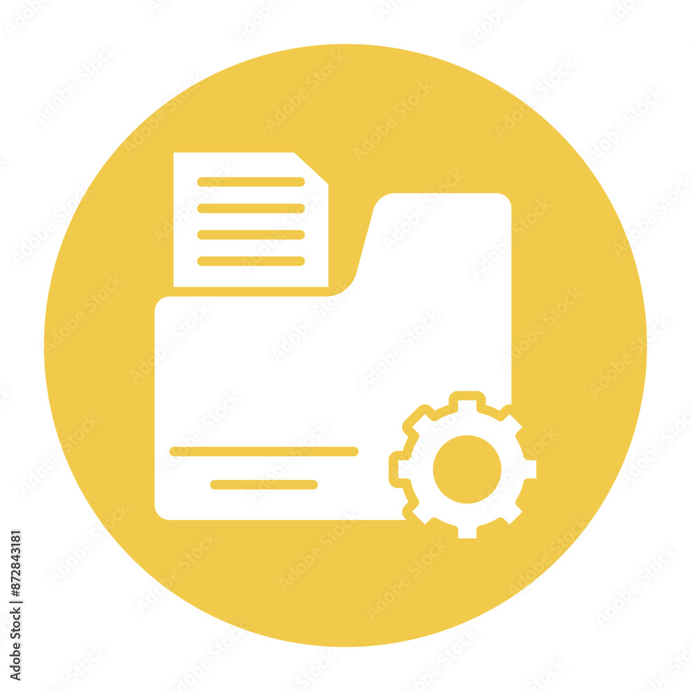 Business Folder vector icon. Can be used for Business and Finance iconset. Business Folder vector icon. Can be used for Business and Finance iconset.