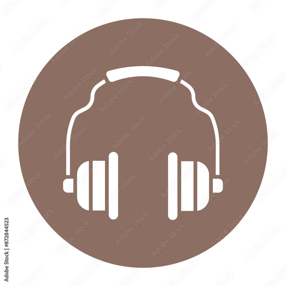 Safety Ear Muffs vector icon. Can be used for Home Improvements iconset. Safety Ear Muffs vector icon. Can be used for Home Improvements iconset.