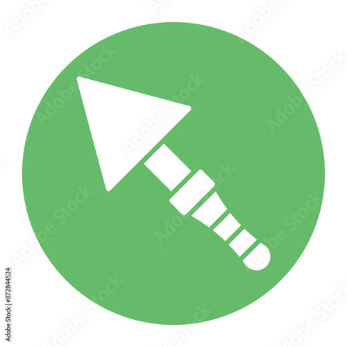 Trowel vector icon. Can be used for Home Improvements iconset.