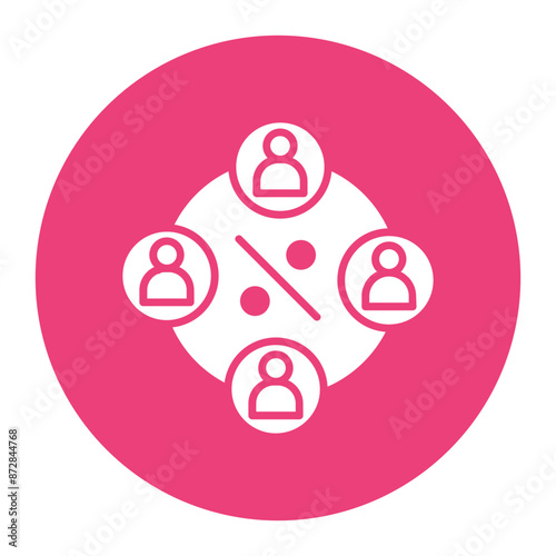 Group Discount vector icon. Can be used for Vacation Planning iconset.