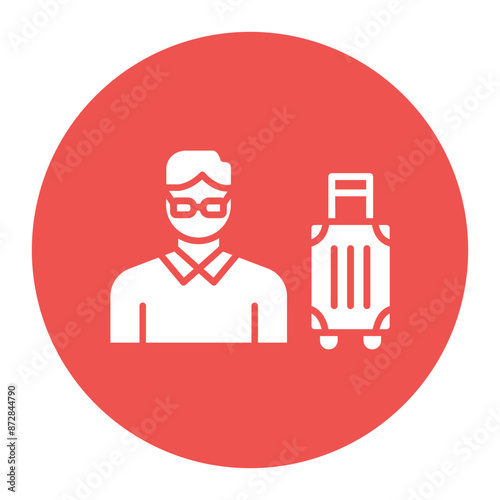Vacation Style vector icon. Can be used for Vacation Planning iconset.