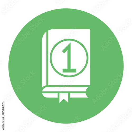 First Edition vector icon. Can be used for Literature iconset.