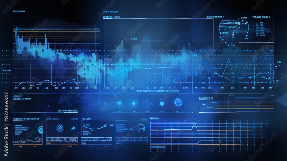 Technology hologram data Technology hologram data