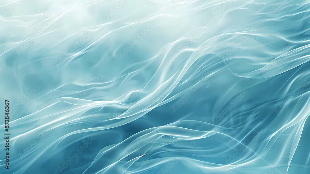 Fototapeta premium Abstract water ocean wave, blue, aqua, teal texture. Blue and white water wave web banner Graphic Resource as background for ocean wave abstract. Vita backdrop for copy space text