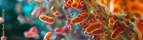 Uncovering Antibiotic Resistance: Close-Up of Bacterial Culture Revealing Modern Medicine Challenges photo