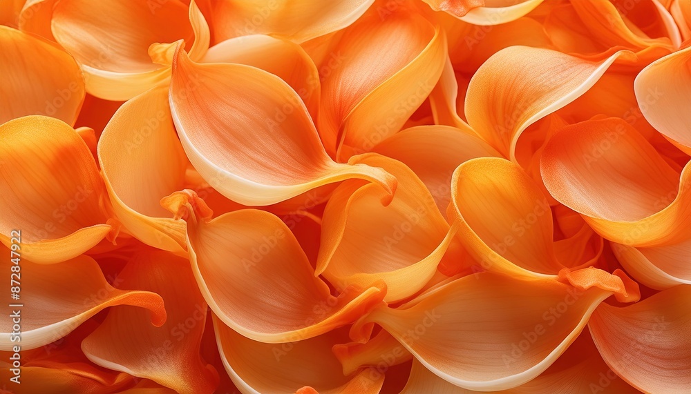 Orange Calla Lilies in Full Bloom Image Orange Calla Lilies in Full Bloom Image