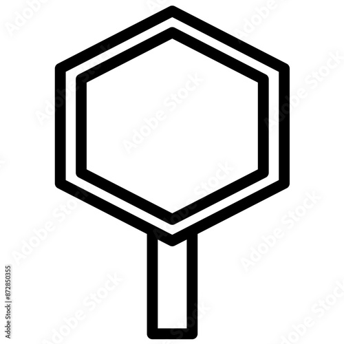 Sign vector icon illustration of Protesting and Civil Disobedience iconset.